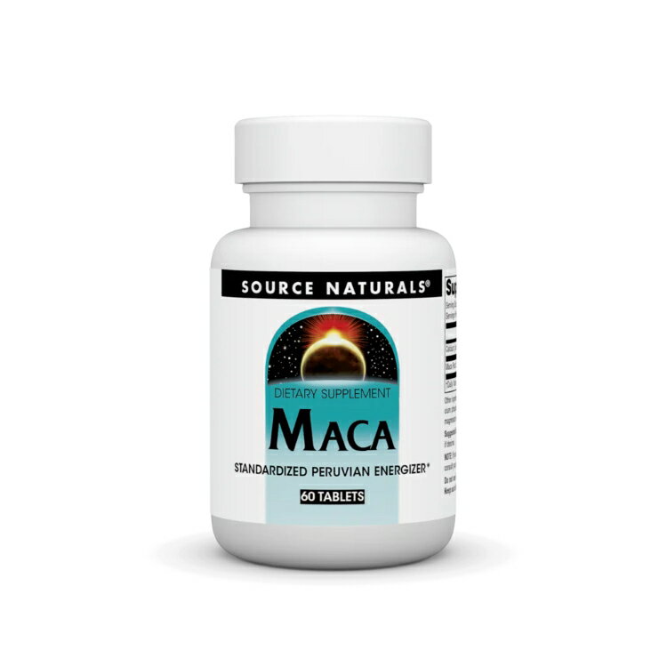 Rakuten - 【ポイントUP★12日20時-30日】ソースナチュラルズ マカ 250mg 60粒 Source Naturals Maca 250 mg 60 Tablet 【お取り寄せ商品】【合わせて買いたい】