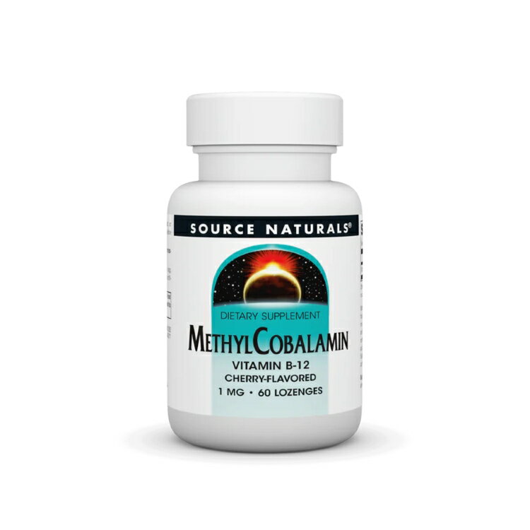 ソースナチュラルズ メチルコバラミン 1mg チェリー味 60ロゼンジ Source Naturals MethylCobalamin 1 mg Cherry 60 Lozenge 【お取り寄せ商品】【合わせて買いたい】