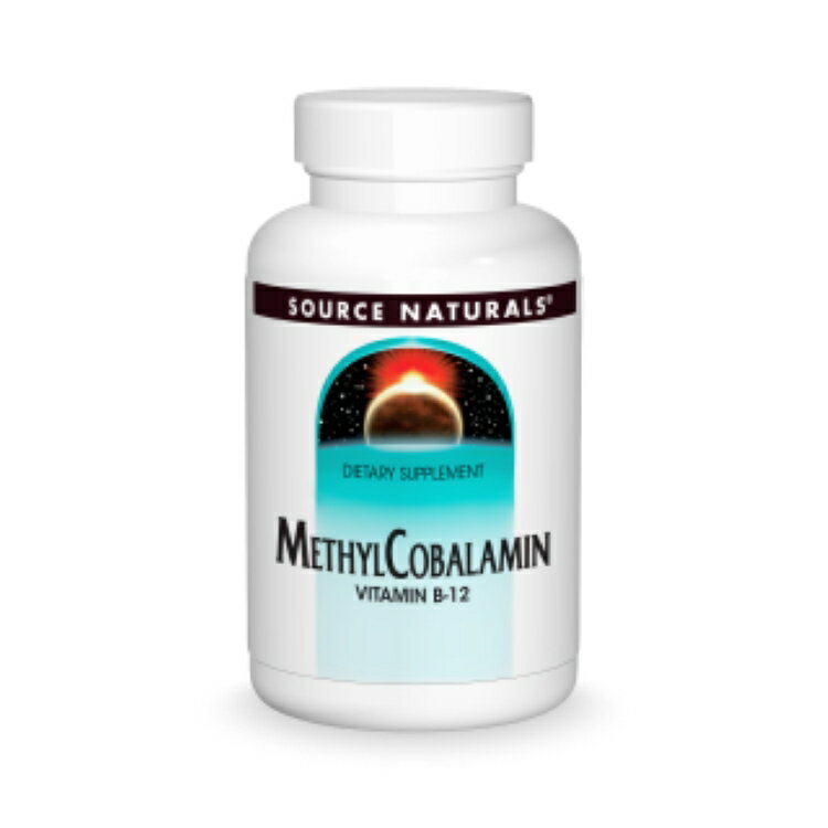 ソースナチュラルズ メチルコバラミン ビタミンB-12 チェリー風味 ロゼンジ チュアブル SOURCE NATURALS MethylCobalamin 5 mg Cherry 60 Lozenge 【お取り寄せ商品】【合わせて買いたい】