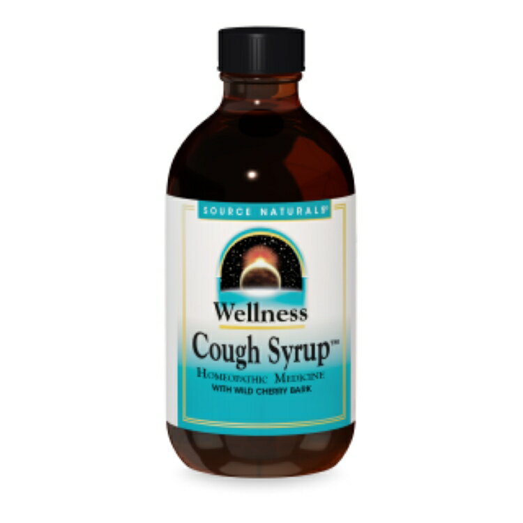 ソースナチュラルズ ウェルネスコフシロップ 液体 SOURCE NATURALS Wellness Cough Syrup・8 fl. oz. Syrup 8 SYRUP 【お取り寄せ商品】【合わせて買いたい】