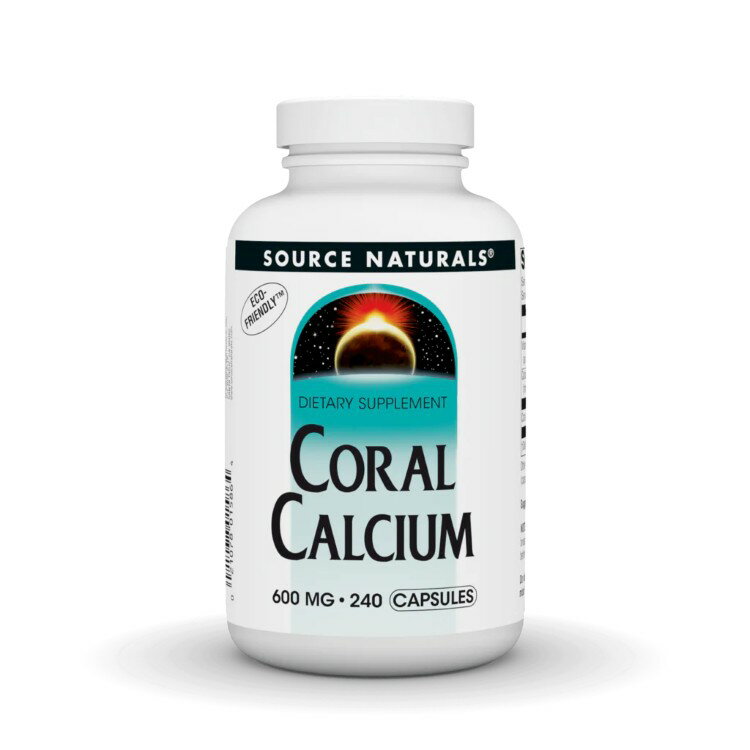 ソースナチュラルズ コーラルカルシウム 600mg 240カプセル Source Naturals Coral...