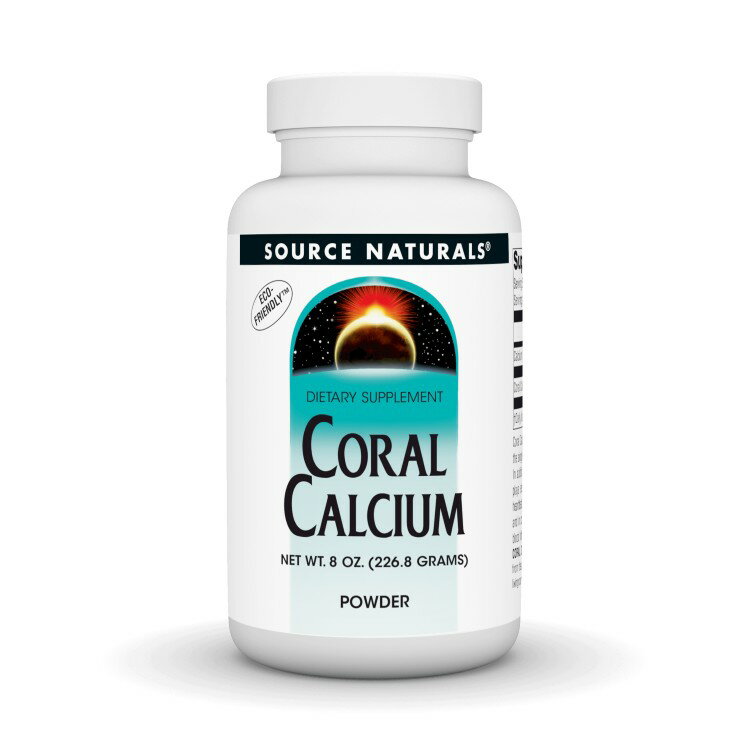 ソースナチュラルズ コーラルカルシウム パウダー 約227g Source Naturals Coral C...