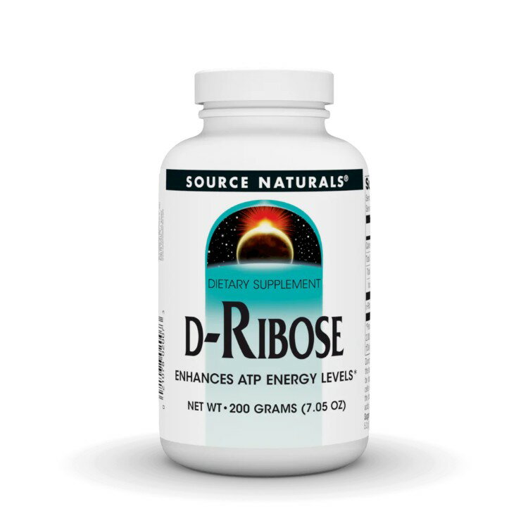 ソースナチュラルズ D-リボース パウダー 200g Source Naturals D-Ribose 200 gm Powder 【お取り寄せ商品】【合わせて買いたい】