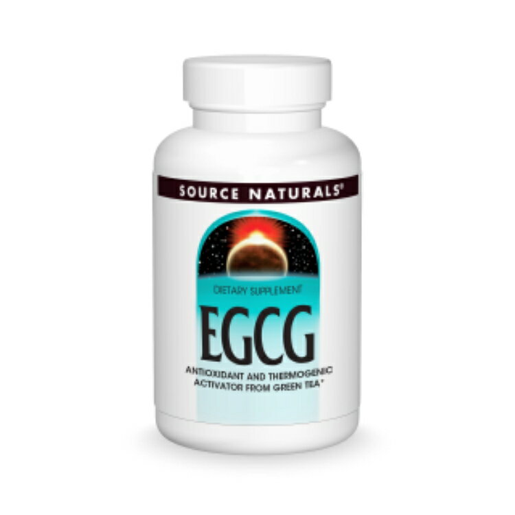 ソースナチュラルズ EGCG（エピガロカテキンガレート）タブレット SOURCE NATURALS EGCG 350 mg 60 Tablet 【お取り寄せ商品】【合わせて買いたい】