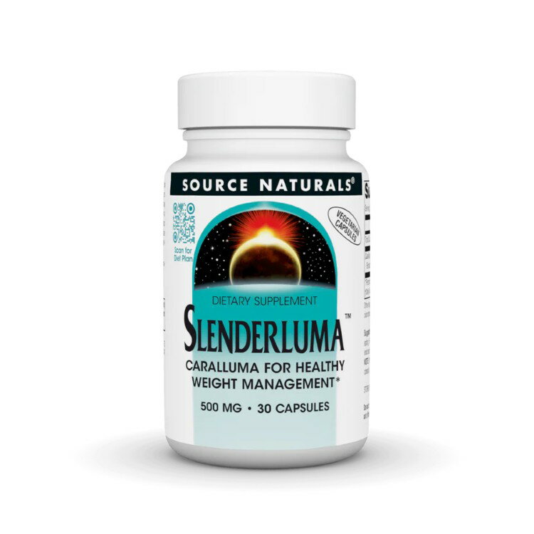 ソースナチュラルズ スレンダー ルマ 500mg 30カプセル Source Naturals Slenderluma・500 mg 30 Capsule 【お取り寄せ商品】【合わせて買いたい】