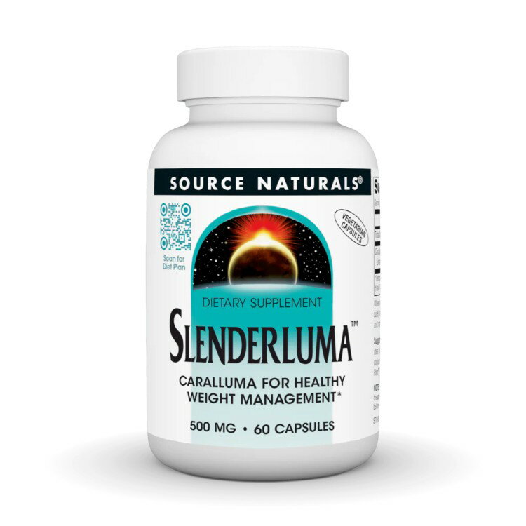 ソースナチュラルズ スレンダー ルマ 500mg 60カプセル Source Naturals Slenderluma・500 mg 60 Capsule 【お取り寄せ商品】【合わせて買いたい】