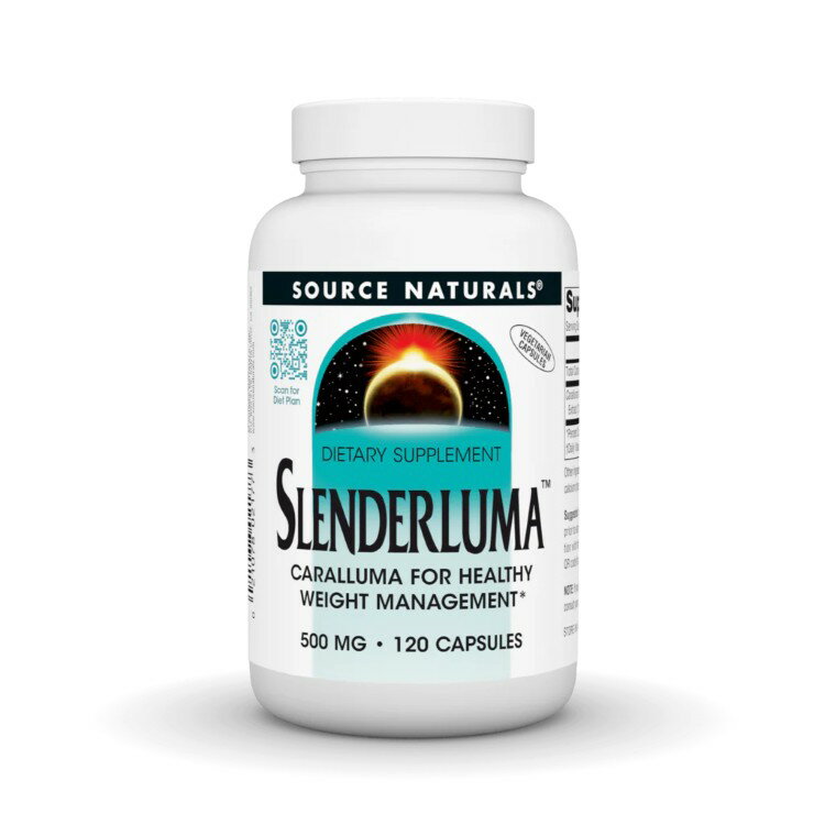 ソースナチュラルズ スレンダー ルマ 500mg 120カプセル Source Naturals Slenderluma・500 mg 120 Capsule 【お取り寄せ商品】【合わせて買いたい】