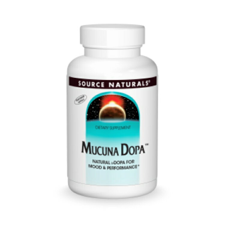 ソースナチュラルズ ムクナドーパ カプセル SOURCE NATURALS Mucuna Dopa 100 mg 1...