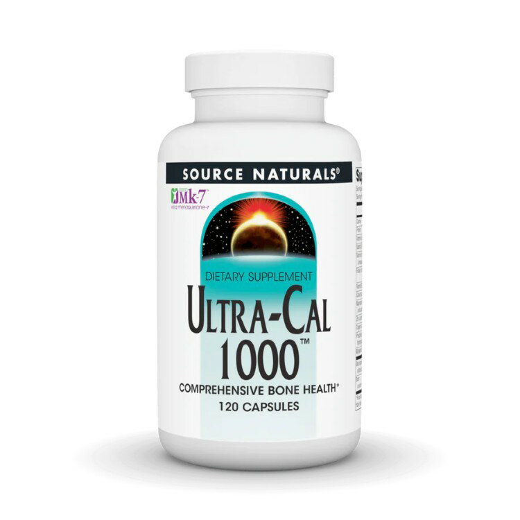 ソースナチュラルズ ウルトラカル1000 120カプセル Source Naturals Ultra-Cal 1000・120 Capsule 【お取り寄せ商品】【合わせて買いたい】