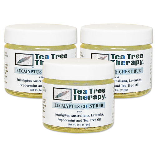 3個セット ティーツリーセラピー ユーカリ チェストラブ (ユーカリバーム) 57g Tea Tree Therapy