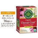 トラディショナルメディシナル オーガニック レモンエキナセア スロートコート 16包 Traditional Medicinals Organic Lemon Echinacea Throat Coat カフェインフリー