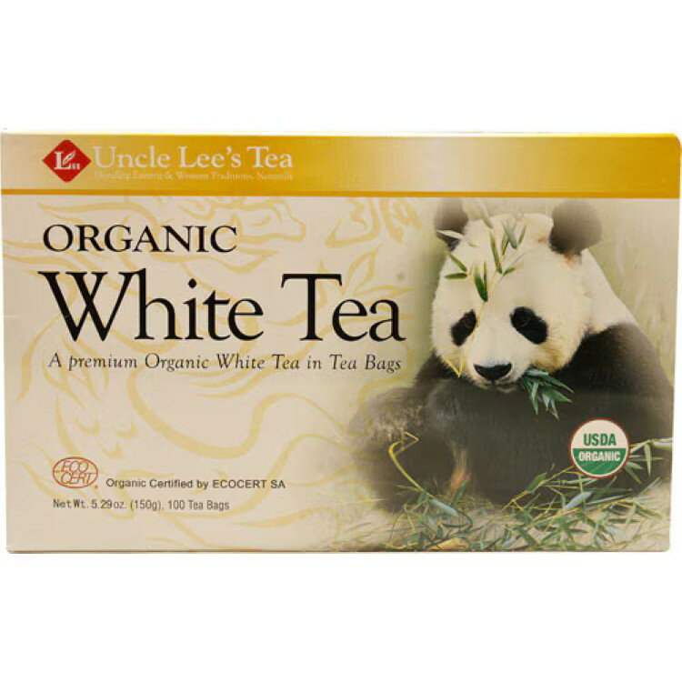 Soft Drinks - アンクルリーズティー レジェンズオブチャイナ オーガニック ホワイトティー 100バッグ UNCLE LEE'S TEA Legends Of China Organic White Tea 100 BAG 【お取り寄せ商品】