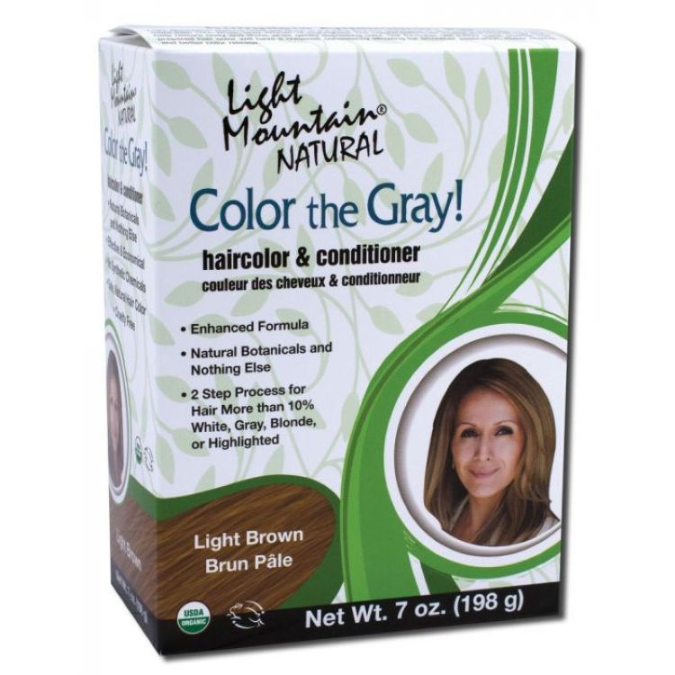 Other - ライトマウンテンヘナ カラージグレイ ブラウンライト 198g LIGHT MOUNTAIN HENNA Color The Gray Brown-Light 7 OUNCE 【お取り寄せ商品】