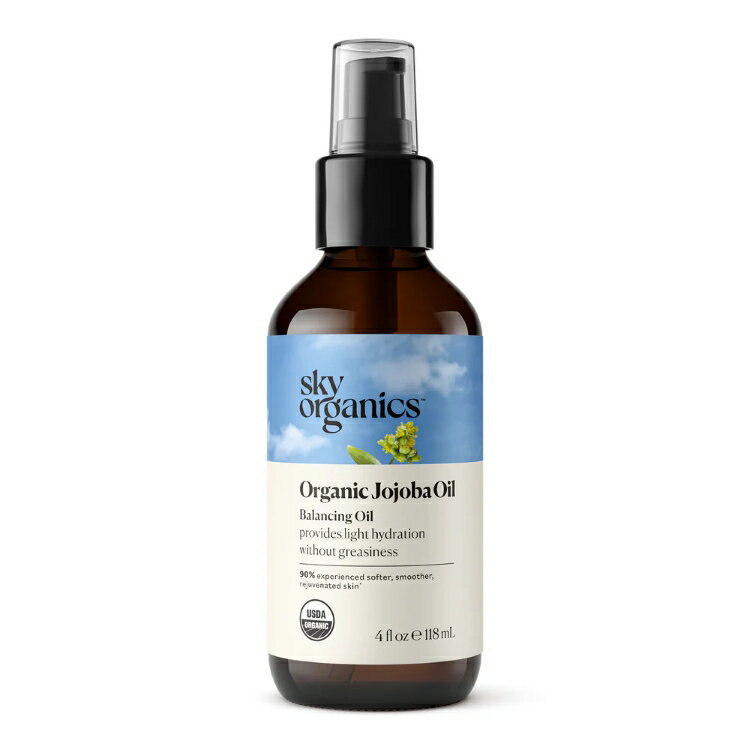 Other - スカイオーガニクス オーガニック ホホバオイル 118ml SKY ORGANICS Organic Jojoba Oil 4 OUNCE 【お取り寄せ商品】