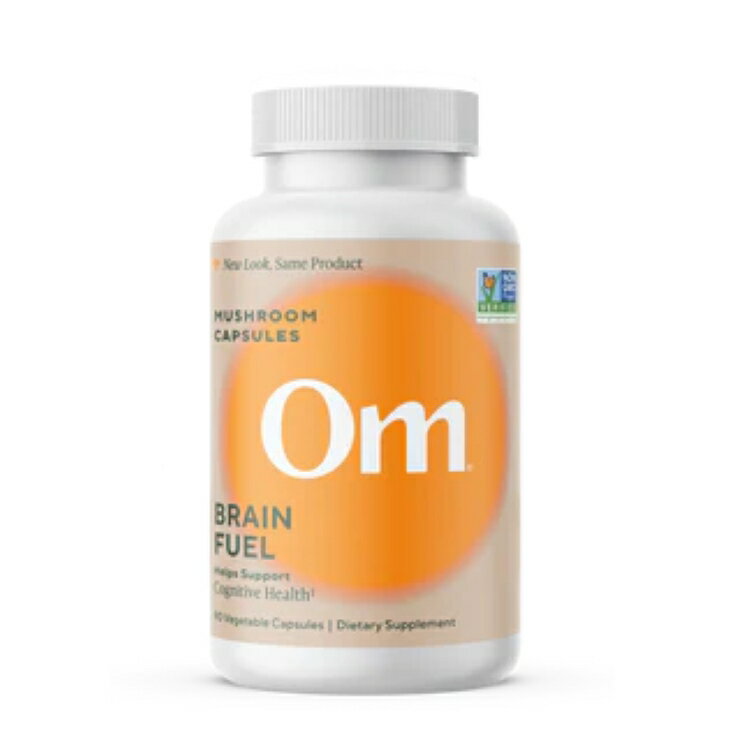 オームマッシュルーム ブレインフューエル マッシュルームスーパーフード 90カプセル OM MUSHROOM Brain Fuel Mushroom Superfood 90 CAPSULE 【お取り寄せ商品】