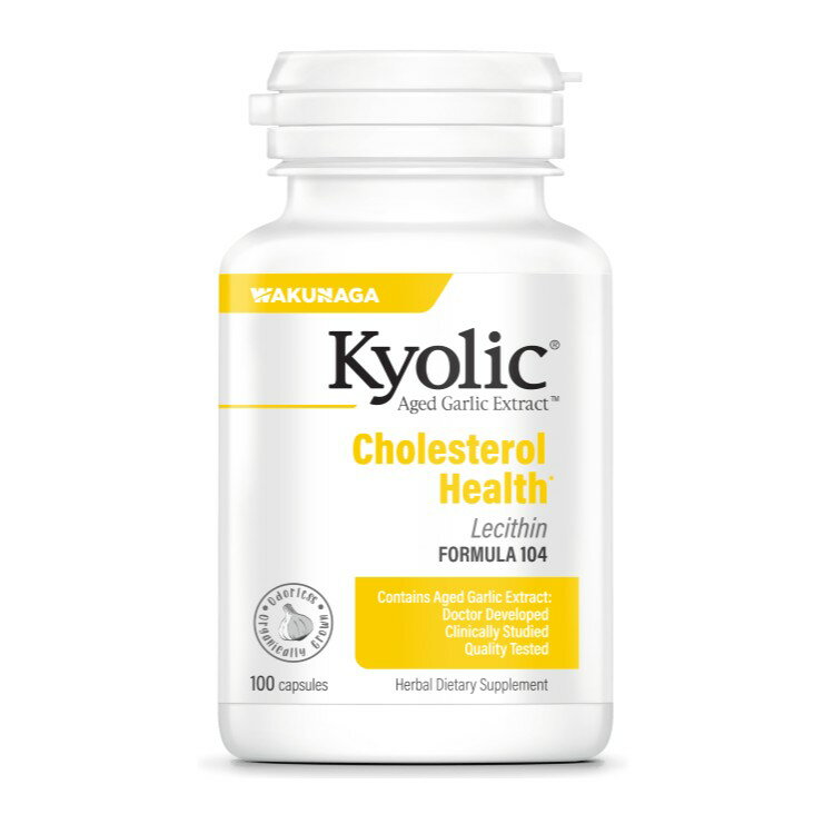 キョーリック 熟成ニンニクエキス＋レシチン フォーミュラ104 100カプセル KYOLIC Aged Garlic Extract w/ Lecithin Formula 104 100 CAPSULE 【お取り寄せ商品】