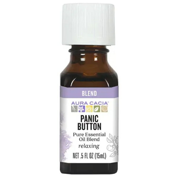 オーラカシア エッセンシャルソリューションズオイル パニックボタン 14g AURA CACIA Essential Solutions Oil Panic Button 0.5 OUNCE 【お取り寄せ商品】