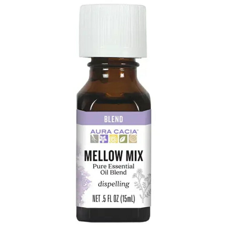 オーラカシア エッセンシャルソリューションズオイル メローミックス 14g AURA CACIA Essential Solutions Oil Mellow Mix 0.5 OUNCE 【お取り寄せ商品】