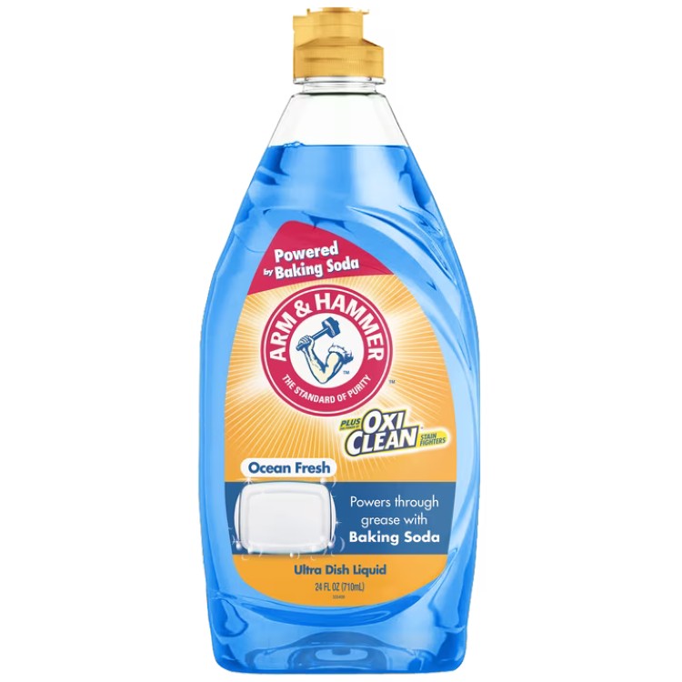 アーム＆ハンマー＋オキシクリーン ウルトラ 食器用液体洗剤 オーシャンフレッシュの香り 710ml Arm & Hammer + Oxi Clean Ultra Dish Liquid Soap, Ocean Fresh, 24 fl oz 【お取り寄せ商品】