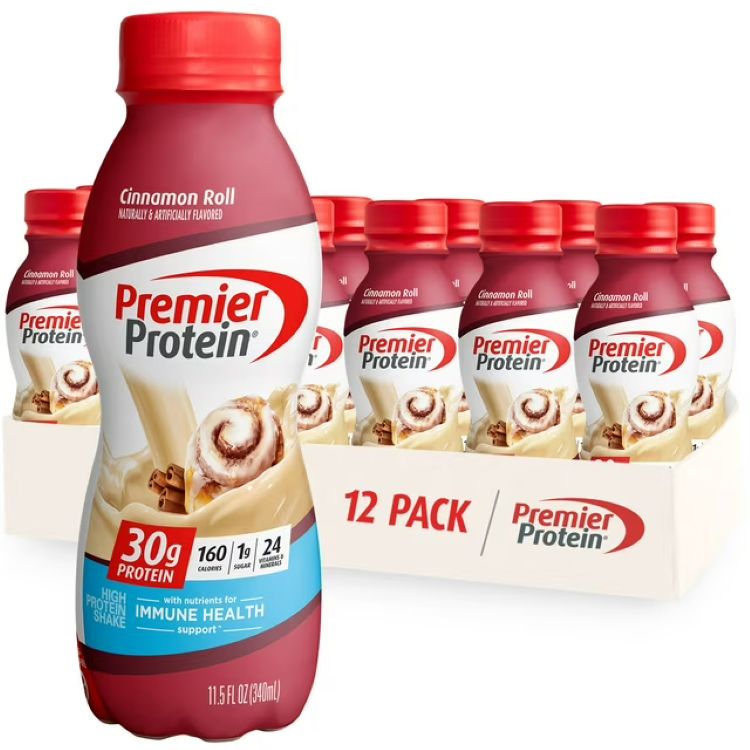 プレミアプロテイン シェイク シナモンロール たんぱく質30g 340mL 12本 Premier P...