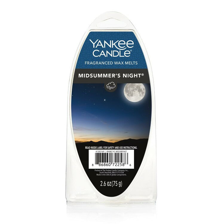 ヤンキーキャンドル ミッドサマーズナイト フレグランスワックスメルト 75g Yankee Candle Midsummer's Night Fragranced Wax Melts 2.6 oz 