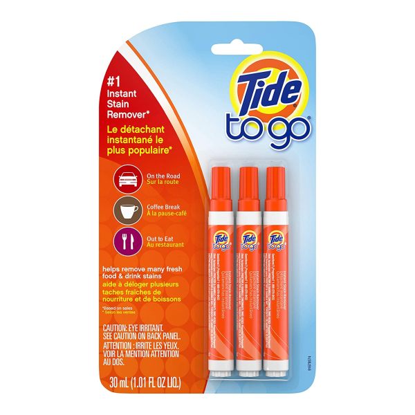 タイド トゥゴー インスタントステインリムーバー 衣類用簡易シミ取りスティック 30ml 3本入り Tide