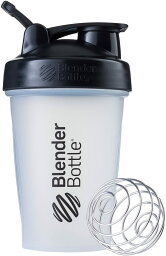【在庫限り！】クラシックシェイカーボトル クリア/ブラック 590ml(20oz) Blender Bottle (ブレンダーボトル)