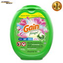 Gain ゲイン スプリングデイドリームの香り 洗濯洗剤パック 96個入り Flings Spring Daydream 96ct Laundry Detergent Pacs 衣類用洗剤 アメリカ  アメリカ 有名ブランド 米国