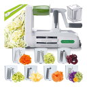 【最大1200円OFFクーポン】【在庫限り!】ベジタブルスライサー 7種類セット Spiralizer(スパイラライザー)