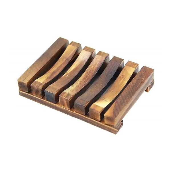 y݌ɌIzSAYGOGO oX[ \[vz_[ Ό VRؐ X|W / Bathroom Wooden Soap Case Holder Natural SAYGOGO