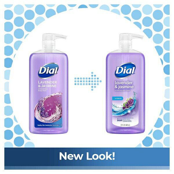 ダイアル ボディウォッシュ ラベンダー＆ジャスミンの香り 680ml(23floz) Dial Body Wash Lavender &amp; Jasmine ボディソープ 海外 アメリカ ダイヤル 人気 定番 3