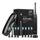 ANA\jbN EgzCgjO uV duV lp uVwbh 8{ AquaSonic Black Series Ultra Whitening Toothbrush