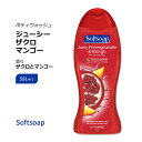 \tg\[v CX`CWO {fBEHbV UN & }S[ ̍ 591ml (20floz) Softsoap Moisturizing Body Wash Shower Gel for Women Pomegranate and Mango ێ h CX`[