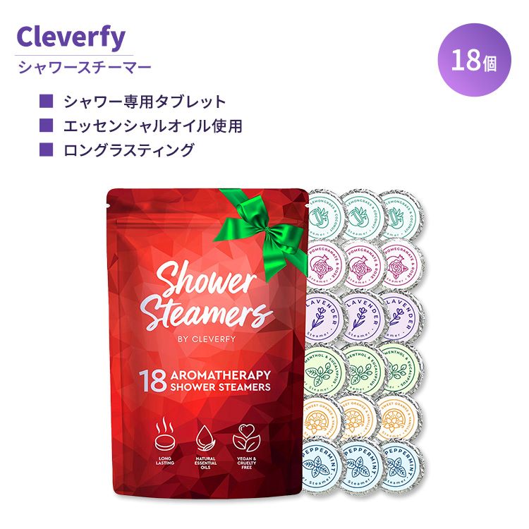 No[tB[ V[ X`[}[ K pbN bh 18 Cleverfy Shower Steamers Mega pack of Red oXX`[}[ oX{ ^ubg