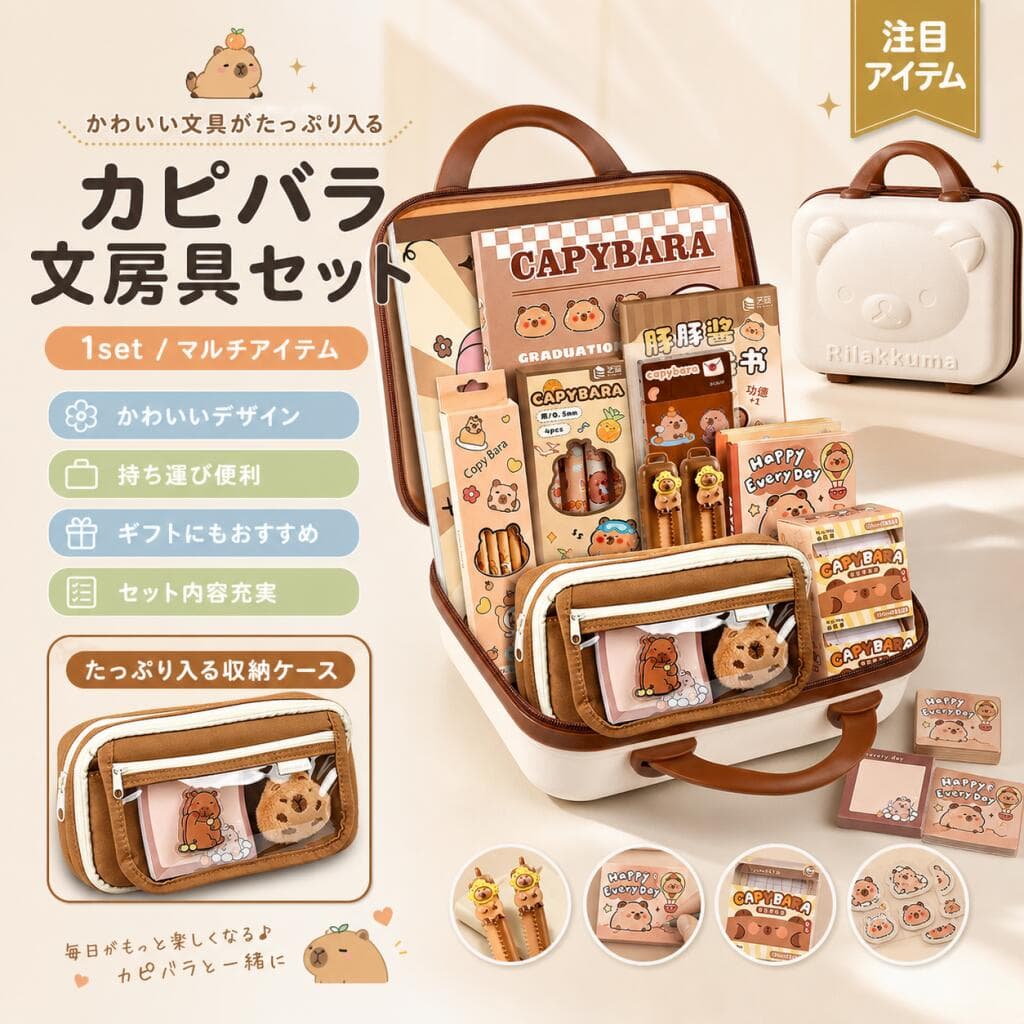 【期間限定★最大1,000円OFFクーポン配布中】文房具セット 子供用 収納ケース付き ボックス入り 鉛筆 ボールペン 定規 修正テープ 消しゴム シール 付箋 ノート お絵かき 学習用品 入学準備 小学生 ギフト プレゼント speeddragon-10000510 SpeedDragon パッケージ画像