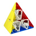マジックキューブ　三角形　 RS マジックタワー MagicTower [磁石搭載] 魔方 3x3x3 立体パズル おもちゃ MagicCube　子供 ギフト クリスマス プレゼント