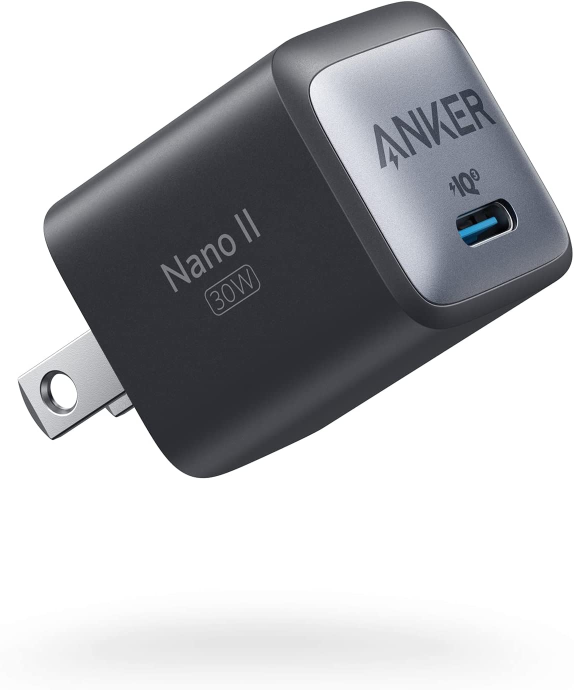 【新品】1週間以内発送 Anker 711 Charger (Nano II 30W) (USB PD 充電器 USB-C)【独自技術Anker GaN II採用/USB PD 対応/PSE技術基準適合】MacBook USB PD 対応 Windows PC iPad iPhone Galaxy Android スマートフォン ノートPC 各種 その他機器対応 (ブラック)