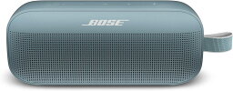 【新品】1週間以内発送 Bose SoundLink Flex Bluetooth speaker ポータブル ワイヤレス スピーカー マイク付 最大6時間 再生 防水・防塵 20.1 cm (W) x 9 cm (H) x 5.2 cm (D) 580g ストーンブルー