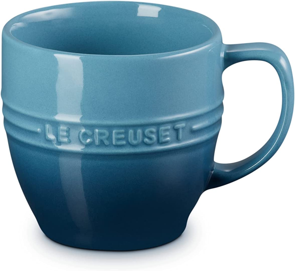 ル・クルーゼ マグカップ 【新品】1週間以内発送 ル・クルーゼ(Le Creuset) レジェ マグ マグカップ 350 ml マリンブルー 耐熱 耐冷 電子レンジ オーブン 対応