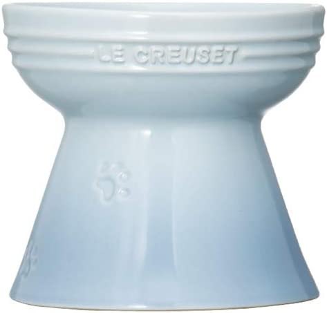 【新品】1週間以内発送 ル・クルーゼ Le Creuset ハイスタンド・ペットボール コースタルブルー 犬 猫 防汚 電子レンジ 対応