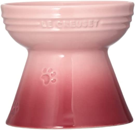 【新品】1週間以内発送 ル・クルーゼ Le Creuset ハイスタンド・ペットボール ナチュラルピンク 犬 猫 防汚 電子レンジ 対応