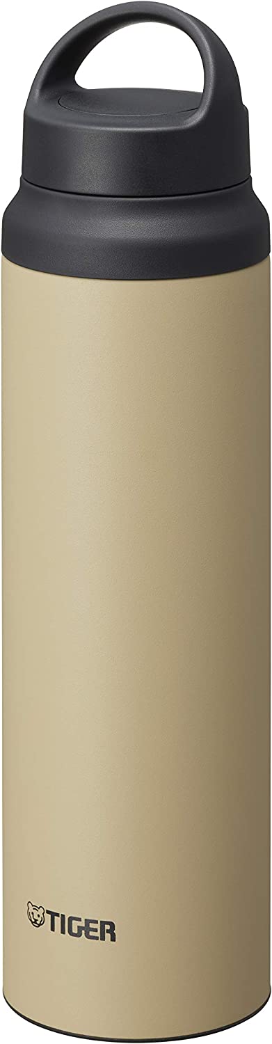 Rakuten - 【新品】1週間以内発送 タイガー 水筒 800ml ハンドル付き 軽量 ステンレスボトル アウトドア オフィス パシフィックビーチ(ベージュ) MCZ-S080CZ