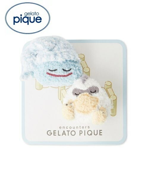 【新品】【即納】【A スライム ももんじゃ セット】gelato pique ジェラート ピケ 【ドラゴンクエスト】アソートニットヘアクリップ PWGA255506 DQ ドラクエ コラボ