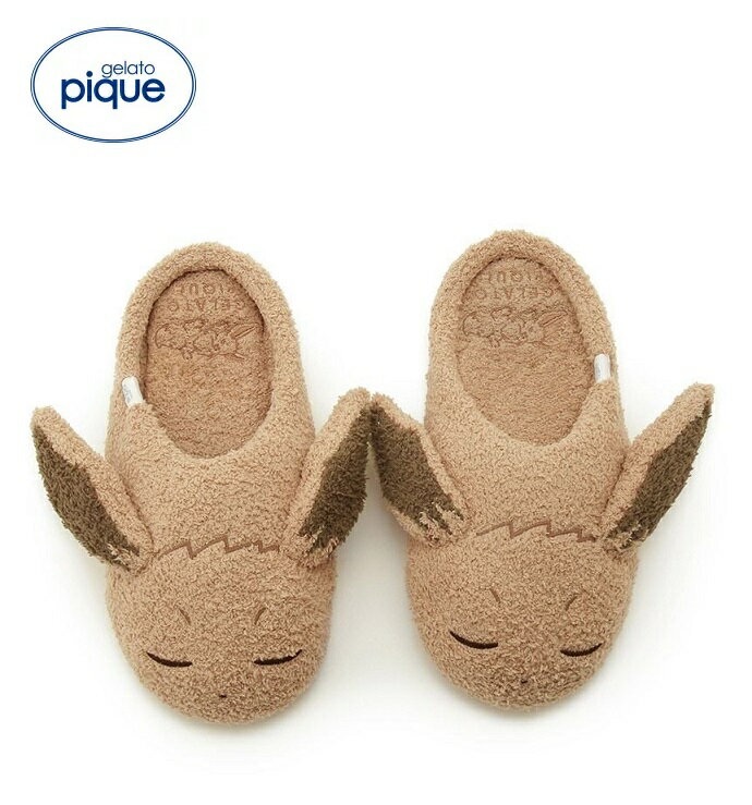 【新品】1週間以内発送 gelato pique ジェラート ピケ 【イーブイ PWGS244569】 【ポケモンスリープ】ベビモコ ルームシューズ ポケットモ...