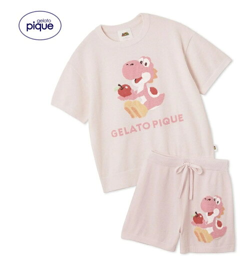 【新品】【即納】【PNK ヨッシー PWNT252011】gelato pique ジェラート ピケ 【スーパーマリオ】【レディース】キノピオ&ヨッシージャガードプルオーバーショートパンツセット ジェラピケ ルームウェア 部屋着 女性 プレゼント 【新品】【即納】【PNK ヨッシー PWNT252011】gelato pique ジェラート ピケ 【スーパーマリオ】【レディース】キノピオ&ヨッシージャガードプルオーバーショートパンツセット ジェラピケ ルームウェア 部屋着 女性 プレゼント