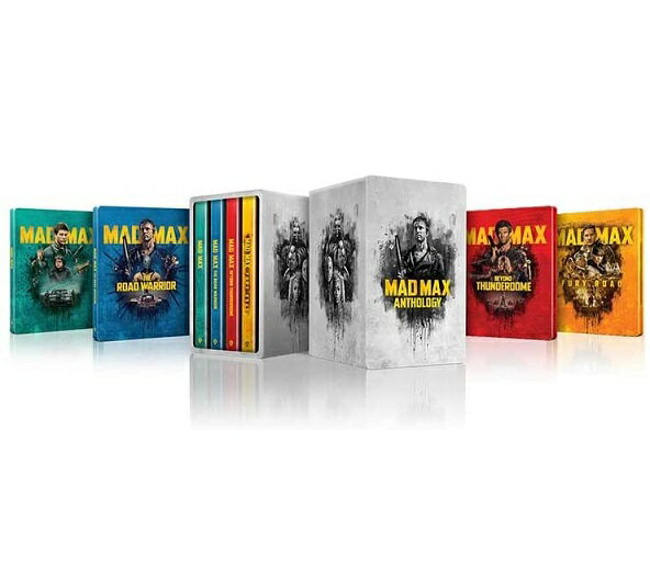 【新品】【即納】【A4キャラファインマット付き】(1000セット限定生産) マッドマックス アンソロジー メタルケース&スチールブック仕様 (4K ULTRA HD&ブルーレイセット)(9枚組) Blu-ray Mad Max