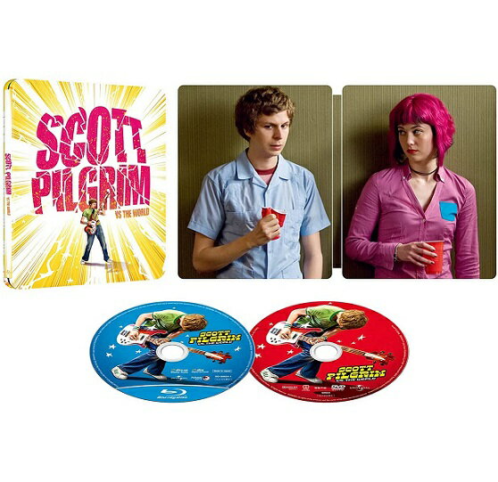 【新品】1週間以内発送　スチールブック仕様 スコット・ピルグリムVS.邪悪な元カレ軍団 ブルーレイ+特..