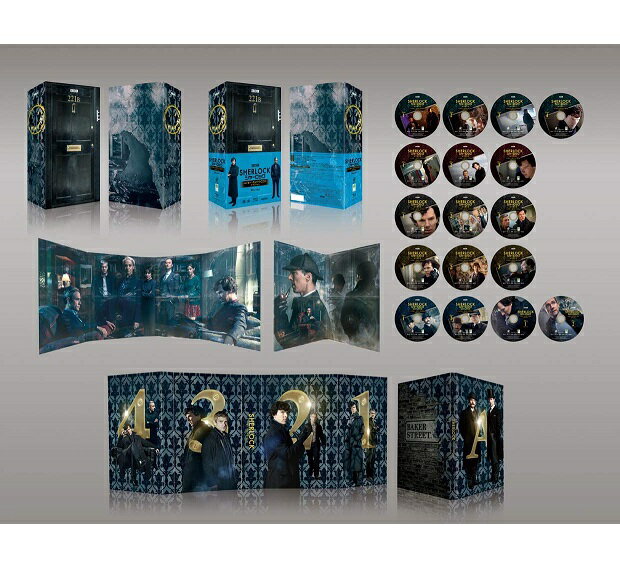 【新品】【即納】 SHERLOCK/シャーロック ベイカー ストリート 221B エディション Blu-ray ブルーレイ 【参考小売価格 53,790円税込】探偵 シャーローク ホームズ 海外 ドラマ