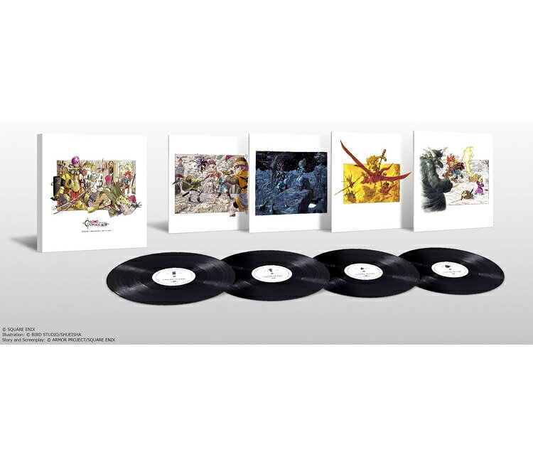 【新品】3月入荷次第発送予定 CHRONO TRIGGER Original Soundtrack Vinyl LP Box（4LP）（アナログ盤） 光田 康典 クロノ・トリガー 周年記念！豪華レコードBOXが登場！