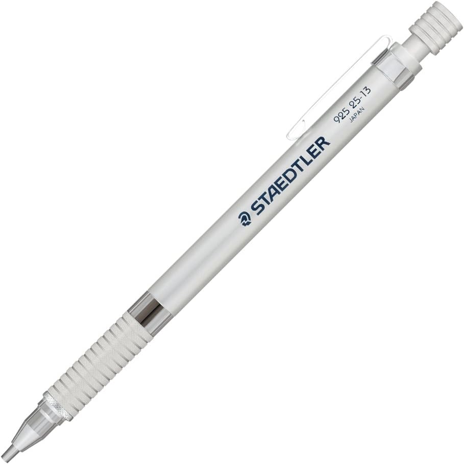 Rakuten - 【新品】【同梱不可】5日以内発送 ステッドラー シャーペン 1.3mm 製図用シャープペン シルバーシリーズ 925 25-13